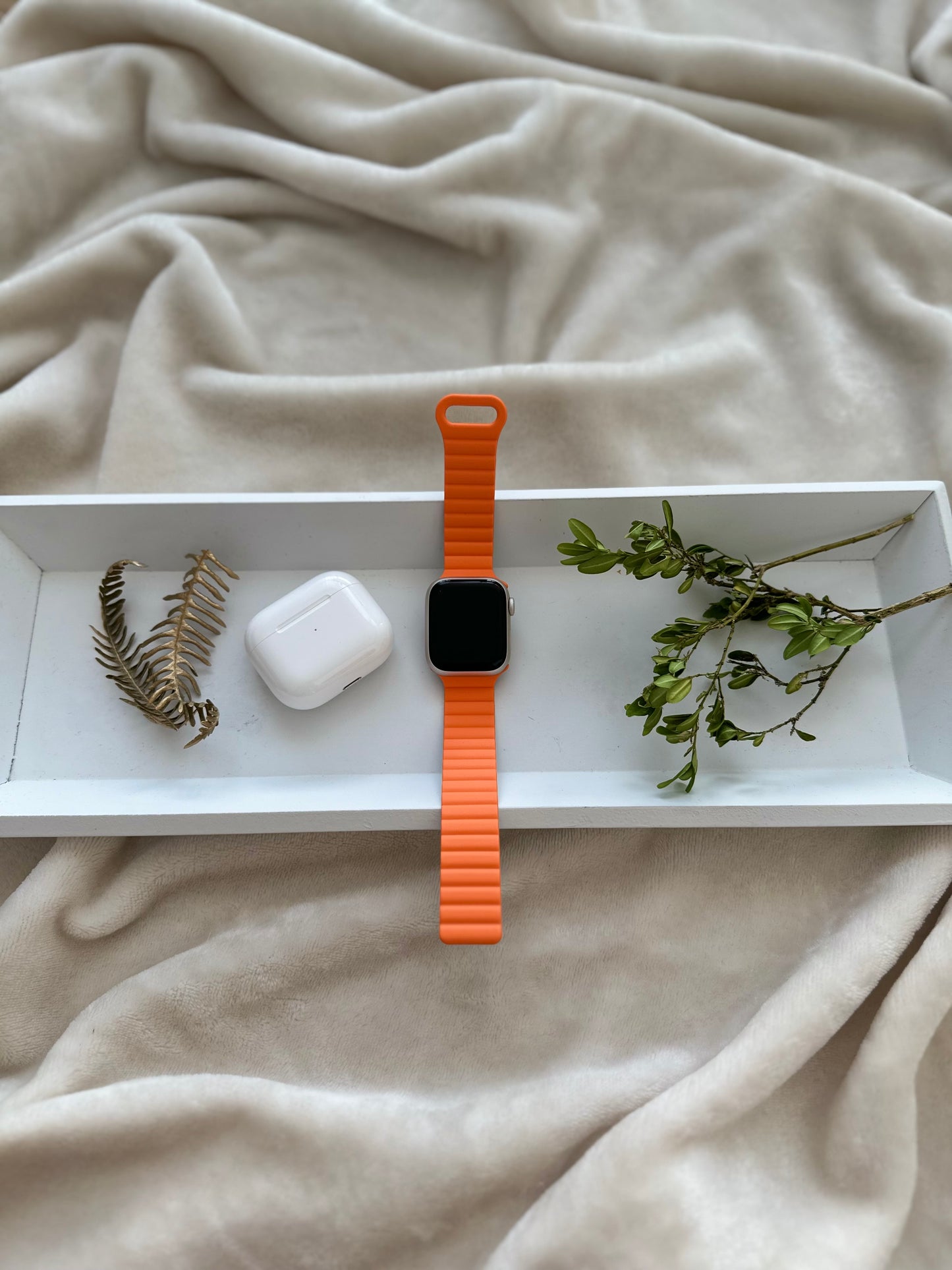 Magic Orange and Grey