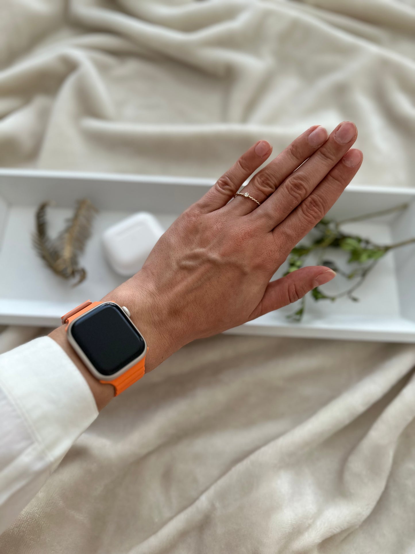 Magic Orange and Grey
